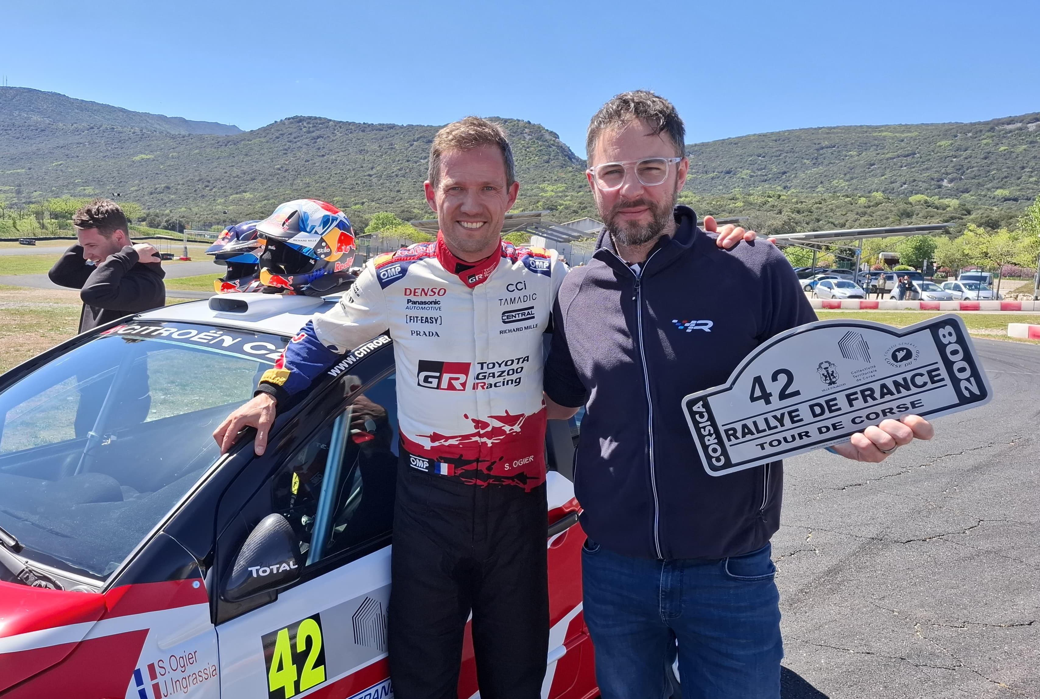 Photo Sébastien Ogier et son ingénieur