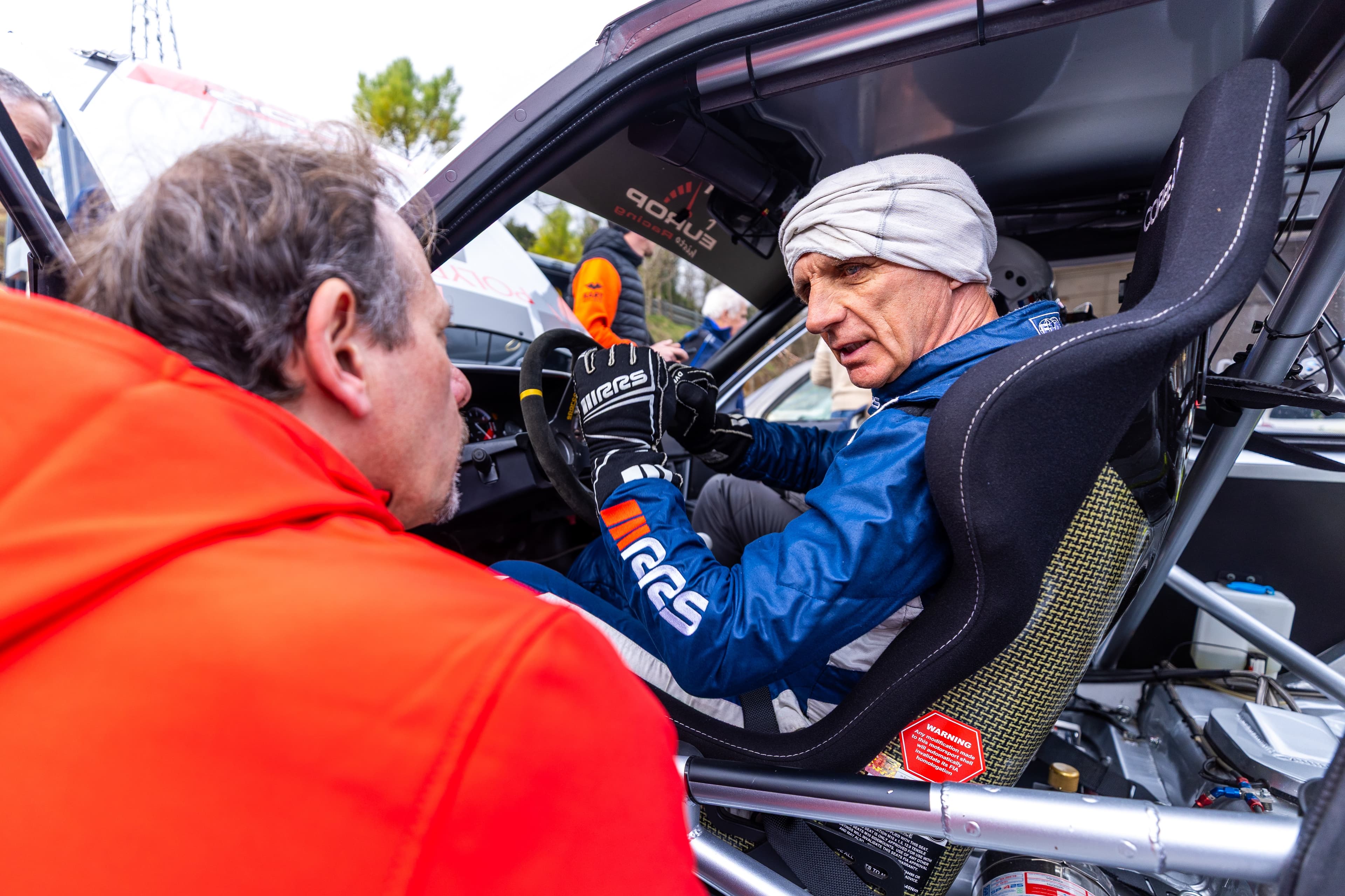 François Delecour et Manu